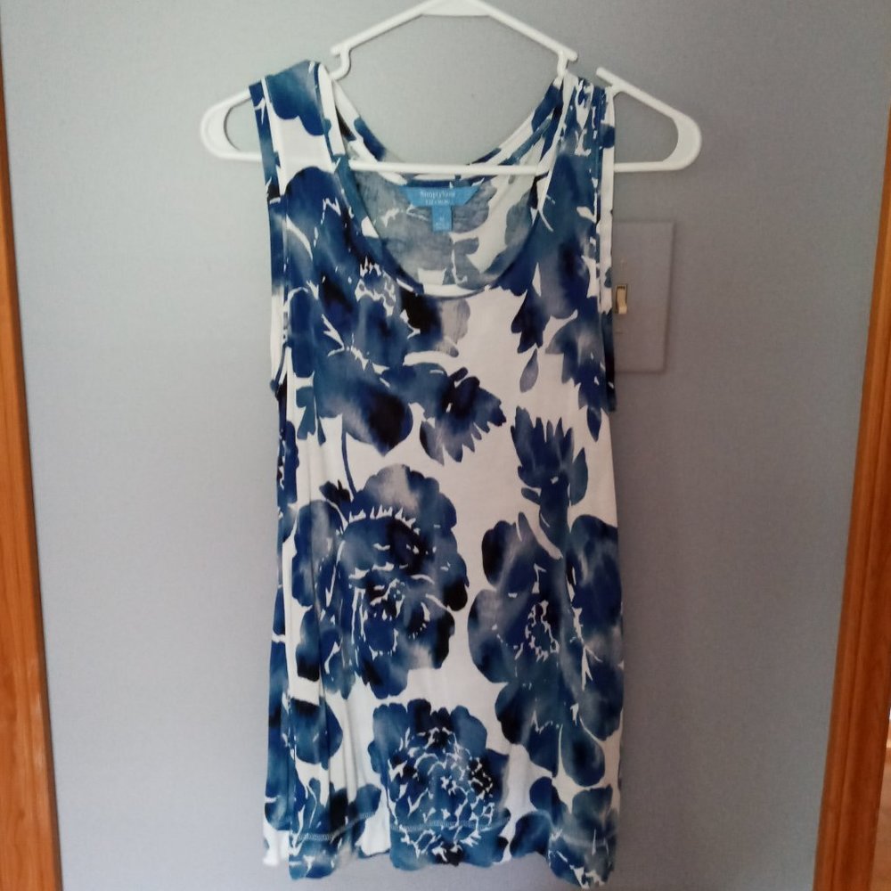 Simply Vera Vera Wang Sleeveless Tunic, size medium